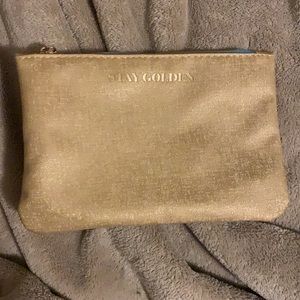 A makeup glam bag